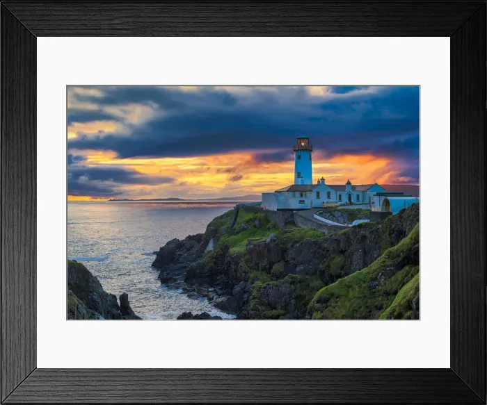 Framed Print : Fanad Head Lighthouse, County Donegal, Ireland