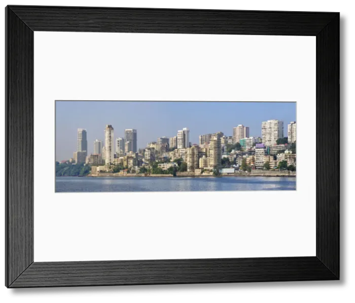 Framed Print : Mumbai (Bombay) skyline, India Framed Print : Mumbai (Bombay) skyline, India