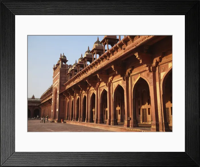 Framed Print : Jama Masjid, Fatehpur Sikri (UNESCO World Heritage Site), Uttar Pradesh, India Framed Print : Jama Masjid, Fatehpur Sikri (UNESCO World Heritage Site), Uttar Pradesh, India