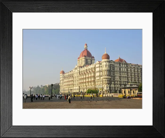 Framed Print : The famous Taj Mahal Hotel, Mumbai (Bombay), India Framed Print : The famous Taj Mahal Hotel, Mumbai (Bombay), India