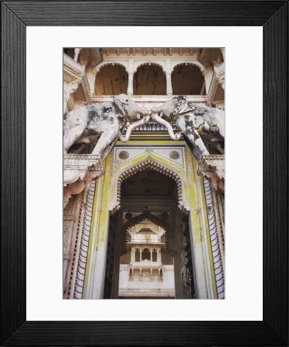Framed Print : Elephant gate, Bundi Palace, Bundi, Rajasthan, India Framed Print : Elephant gate, Bundi Palace, Bundi, Rajasthan, India