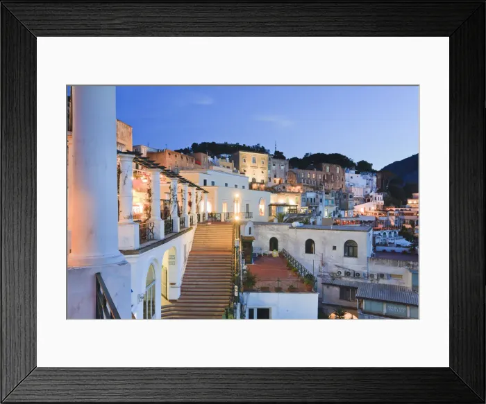 Framed Print : Italy, Campania, Napoli district, Capri