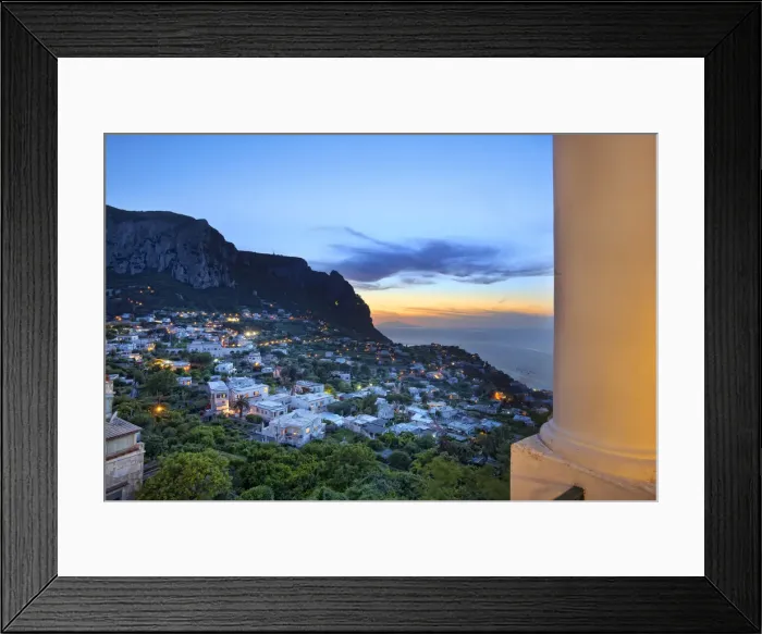 Framed Print : Italy, Campania, Napoli district, Capri