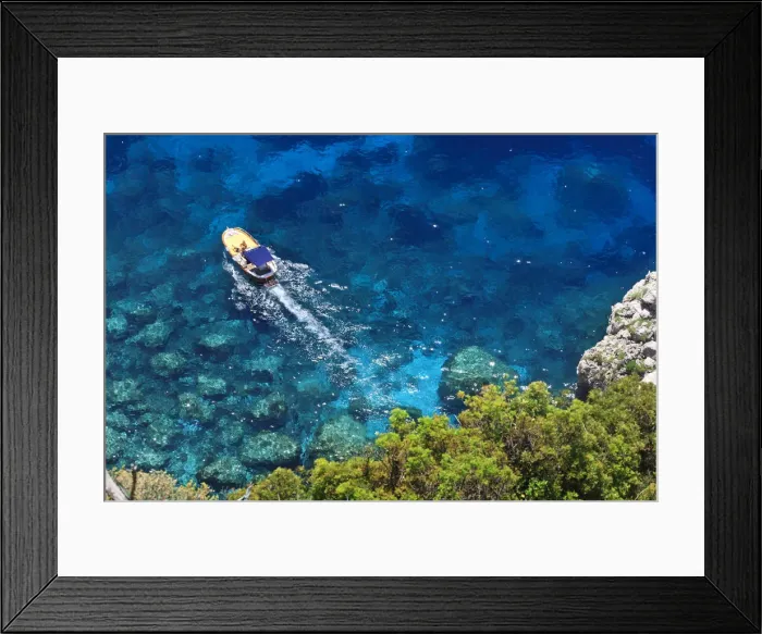 Framed Print : Italy, Campania, Napoli district, Capri