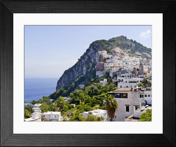 Framed Print : Italy, Campania, Napoli district, Capri Framed Print : Italy, Campania, Napoli district, Capri