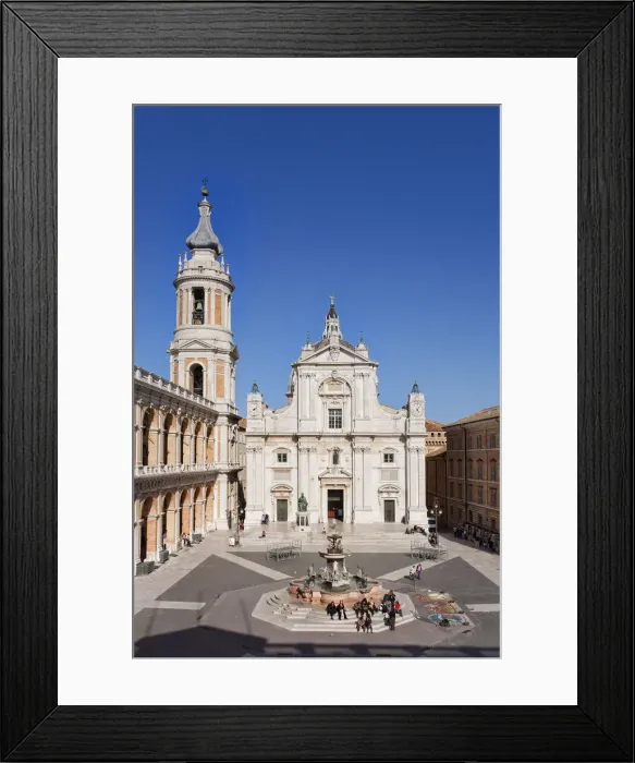 Framed Print : Italy, Marche, Ancona district, Loreto, Sanctuary of Madonna di Loreto Framed Print : Italy, Marche, Ancona district, Loreto, Sanctuary of Madonna di Loreto