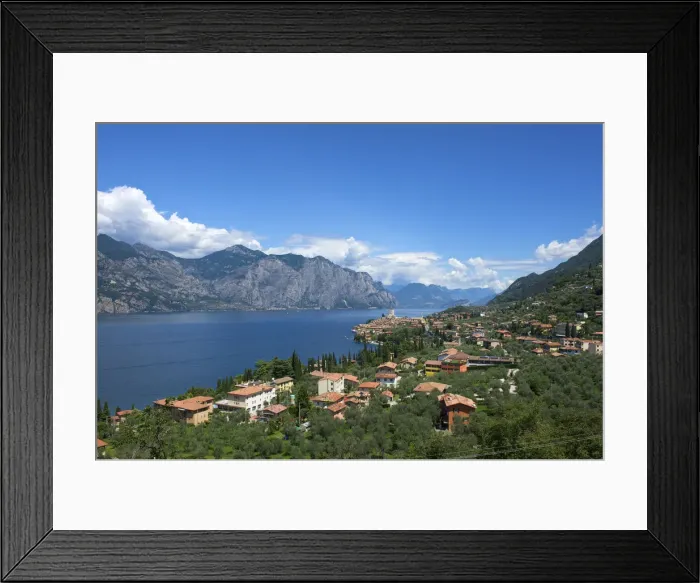 Framed Print : Malcesine, Lake Garda, Italy Framed Print : Malcesine, Lake Garda, Italy