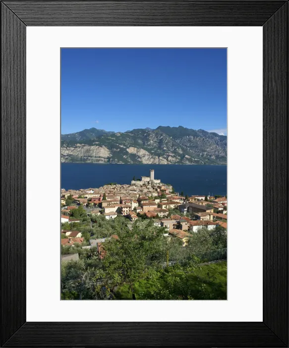 Framed Print : Malcesine, Lake Garda, Italy