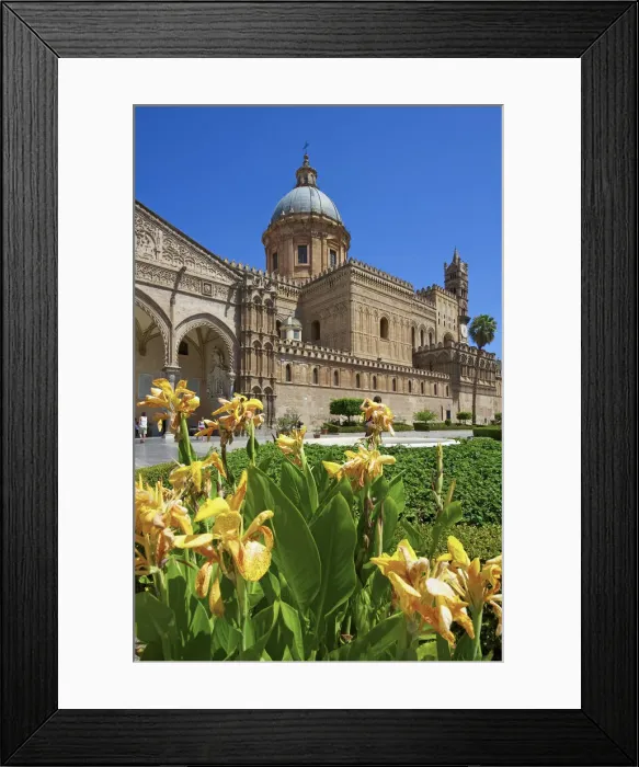Framed Print : Kathedrale Maria Santissima Assunta in Palermo, Sizilien, Italien Framed Print : Kathedrale Maria Santissima Assunta in Palermo, Sizilien, Italien
