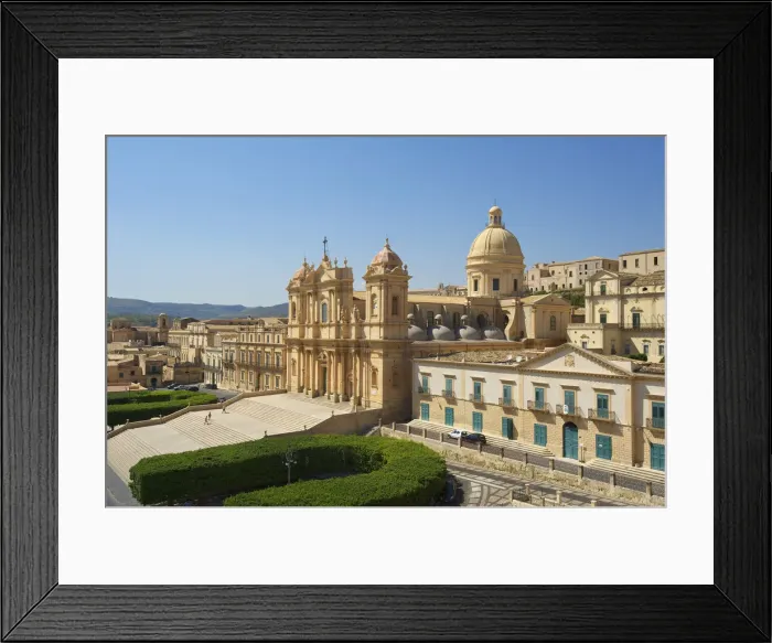 Framed Print : Cathedral San Nicolo, Noto, Sicily, Italy