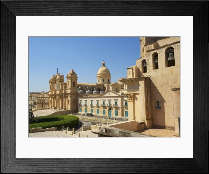 Framed Print : Cathedral San Nicolo, Noto, Sicily, Italy