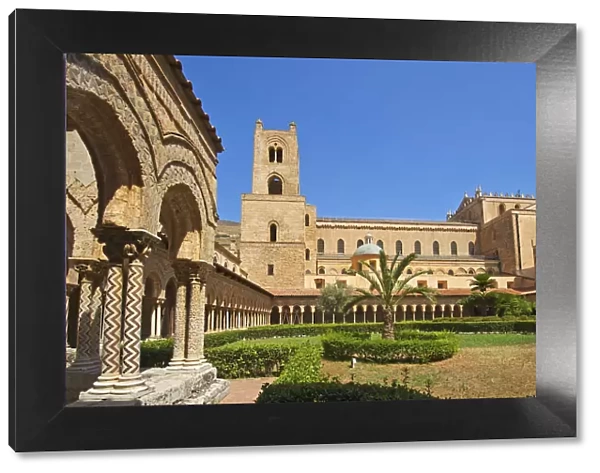 Cloister, Cathedral of Monreale, Sicily, Italy