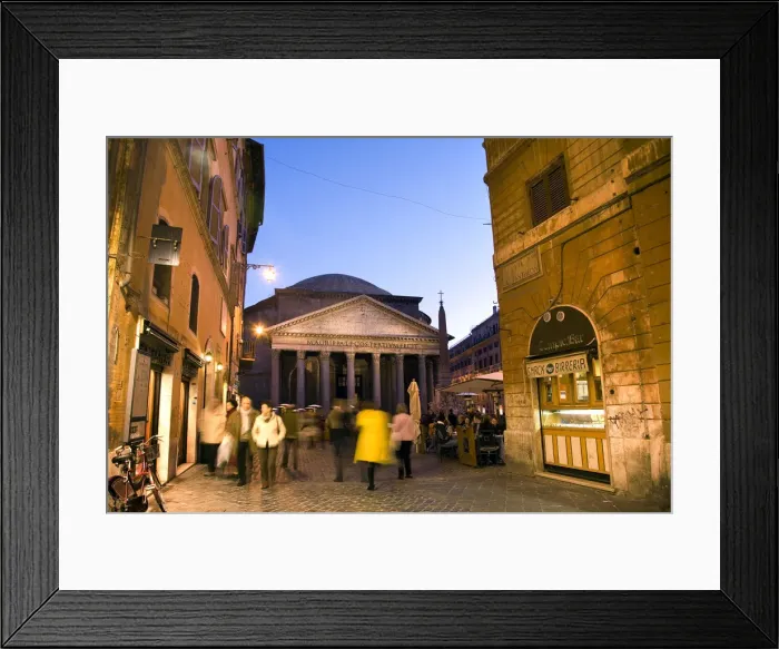 Framed Print : Pantheon, Rome, Latium, Italy