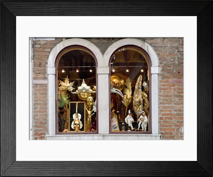 Framed Print : Carnival shop, Venice, Veneto, Italy Framed Print : Carnival shop, Venice, Veneto, Italy