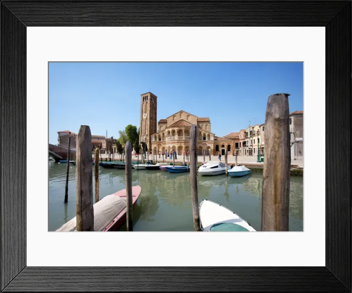 Framed Print : Maria e Donato church, Murano Island, Venice, Veneto, Italy