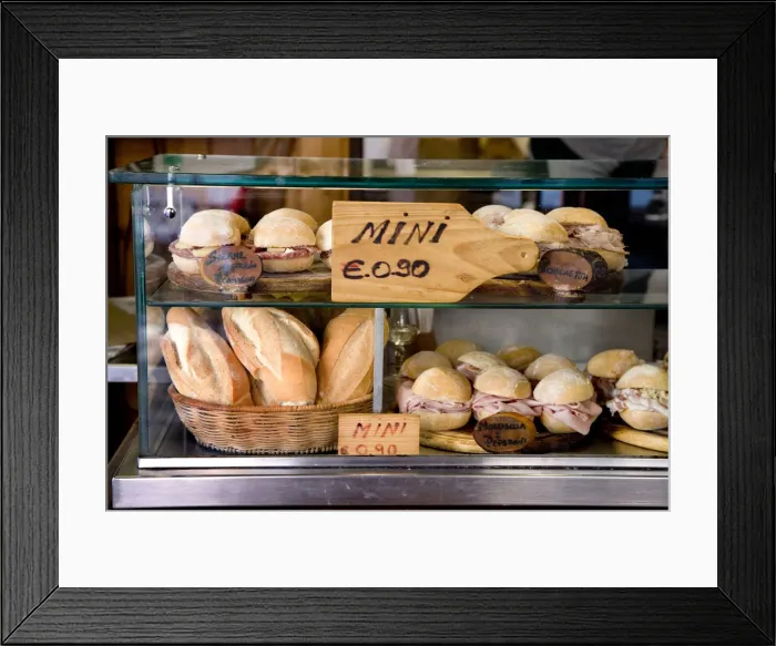 Framed Print : Typical rolls, Panino, Venice, Veneto, Italy Framed Print : Typical rolls, Panino, Venice, Veneto, Italy