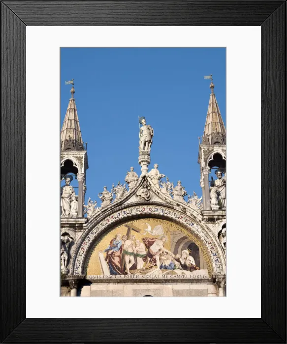 Framed Print : St. Marks Basilica, Venice, Veneto, Italy Framed Print : St. Marks Basilica, Venice, Veneto, Italy