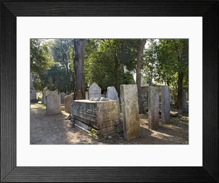Framed Print : Jewish cemetery, Lido Island, Venice, Veneto, Italy Framed Print : Jewish cemetery, Lido Island, Venice, Veneto, Italy