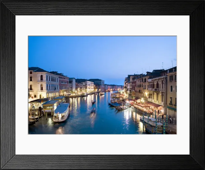 Framed Print : Grand Canal, Venice, Veneto, Italy Framed Print : Grand Canal, Venice, Veneto, Italy