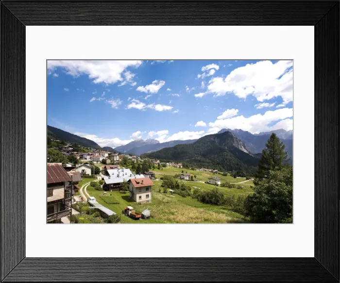 Framed Print : Valle di Cadore, Dolomites, Veneto, Italy Framed Print : Valle di Cadore, Dolomites, Veneto, Italy
