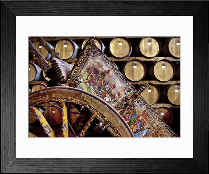 Framed Print : Wine cellar, Cantina Pellegrino, Marsala, Sicily, Italy Framed Print : Wine cellar, Cantina Pellegrino, Marsala, Sicily, Italy