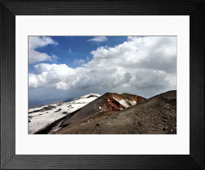 Framed Print : Crater, Mount Etna, Sicily, Italy Framed Print : Crater, Mount Etna, Sicily, Italy