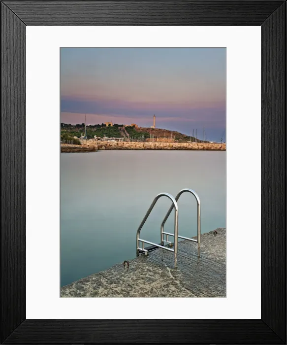 Framed Print : Italy, Apulia, Lecce district, Salentine Peninsula, Salento, Santa Maria di Leuca