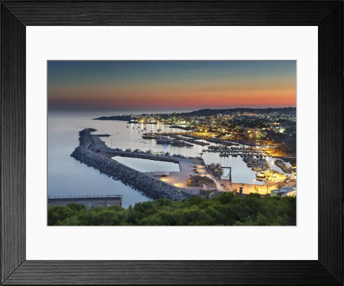 Framed Print : Italy, Apulia, Lecce district, Salentine Peninsula, Salento, Santa Maria di Leuca Framed Print : Italy, Apulia, Lecce district, Salentine Peninsula, Salento, Santa Maria di Leuca