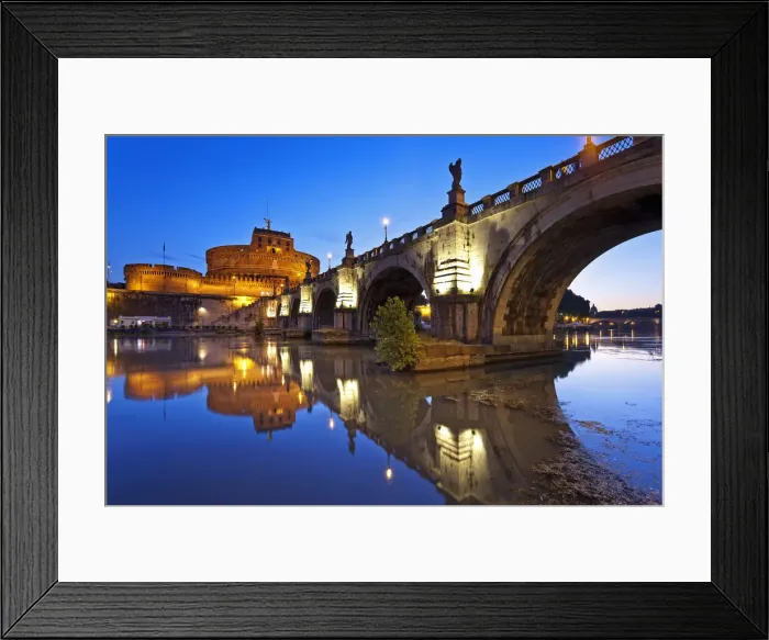 Framed Print : Mausoleum of Hadrian, Rome, Lazio, Europe Framed Print : Mausoleum of Hadrian, Rome, Lazio, Europe