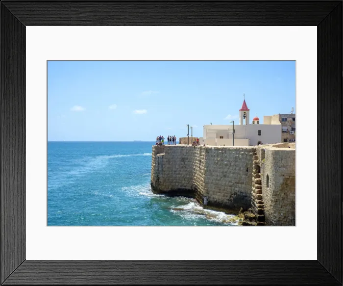 Framed Print : Israel, North District, Upper Galilee, Acre (Akko) Framed Print : Israel, North District, Upper Galilee, Acre (Akko)