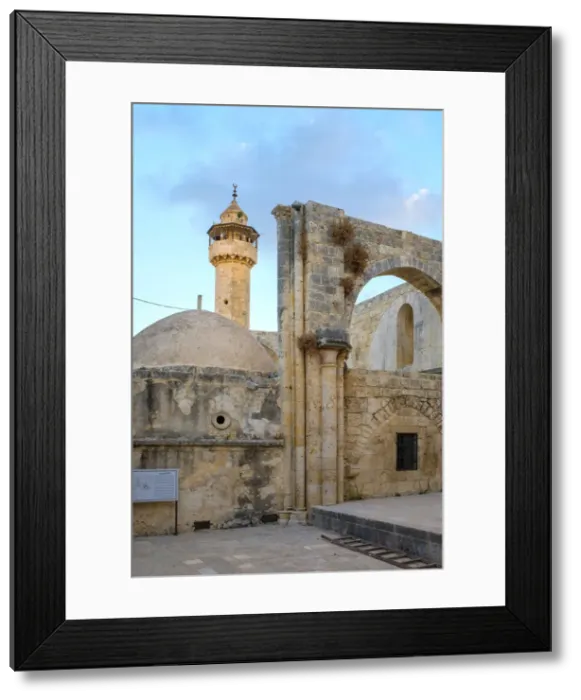 Framed Print : Palestine, West Bank, Nablus District, Sebastia Village