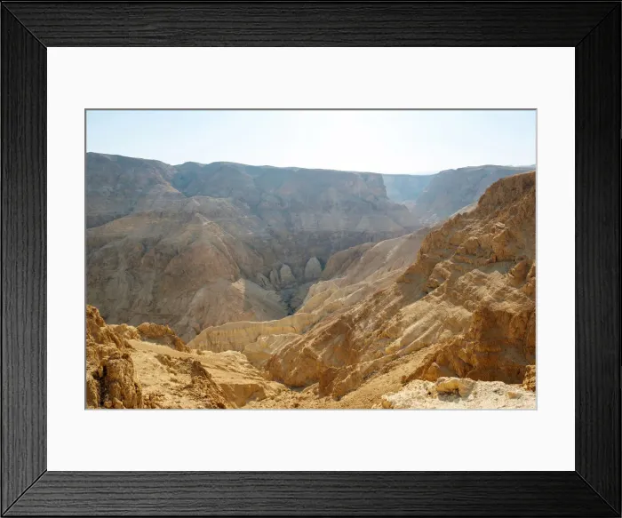 Framed Print : Palestine, West Bank, near Metzoke Dragot Framed Print : Palestine, West Bank, near Metzoke Dragot