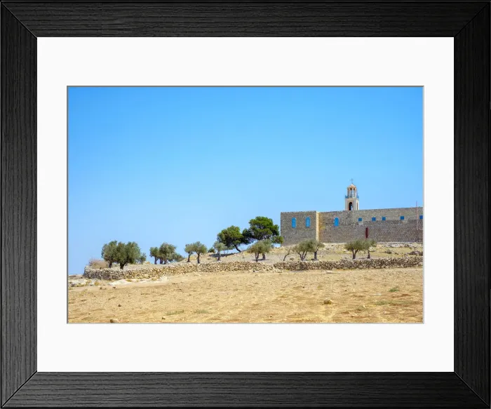 Framed Print : Palestine, West Bank, Bethlehem Governorate, Al-Ubeidiya. Monastery of Saint Theodosius Framed Print : Palestine, West Bank, Bethlehem Governorate, Al-Ubeidiya. Monastery of Saint Theodosius