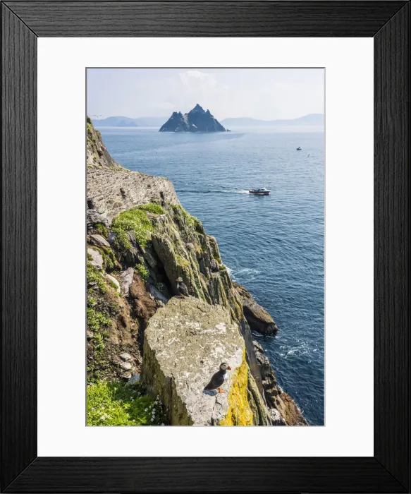 Framed Print : Skellig Michael (Great Skellig), Skellig islands, County Kerry, Munster province, Ireland Framed Print : Skellig Michael (Great Skellig), Skellig islands, County Kerry, Munster province, Ireland