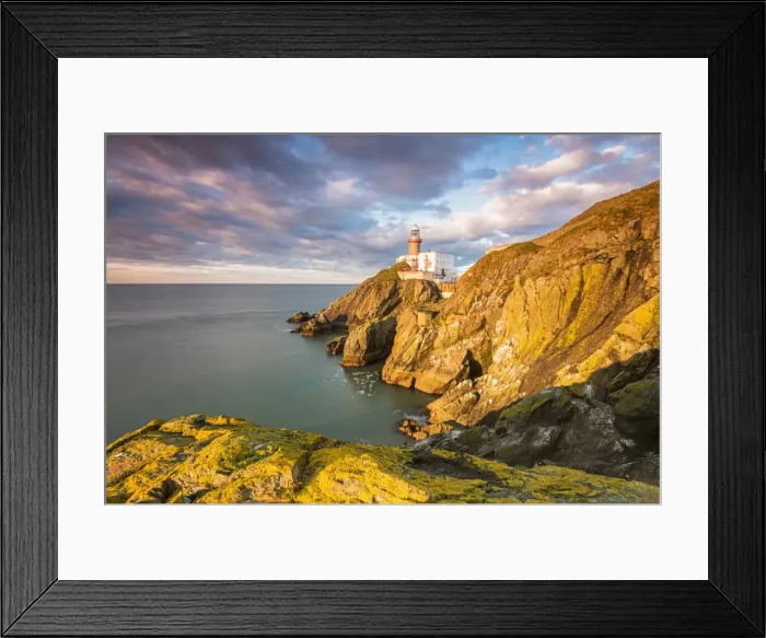 Framed Print : Baily lighthouse, Howth, County Dublin, Ireland, Europe Framed Print : Baily lighthouse, Howth, County Dublin, Ireland, Europe