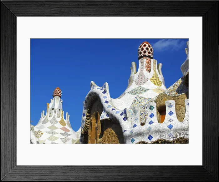 Framed Print : Park GAoell, Gaudi building, Barcelona, Catalonia, Spain, Europe Framed Print : Park GAoell, Gaudi building, Barcelona, Catalonia, Spain, Europe