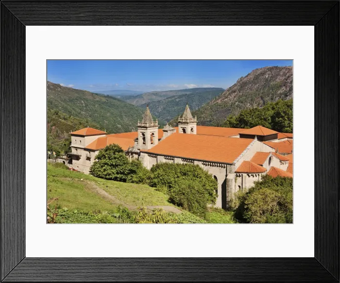 Framed Print : Europe, Spain, Galicia, Nogueira de Ramuin, Ourense, Way of St Framed Print : Europe, Spain, Galicia, Nogueira de Ramuin, Ourense, Way of St