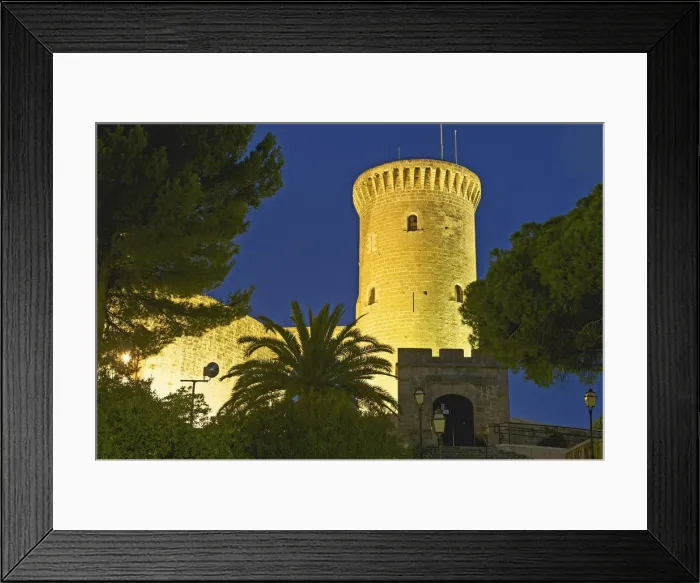 Framed Print : Castillo de Belver, Palma de Mallorca, Majorca, Balearics, Spain