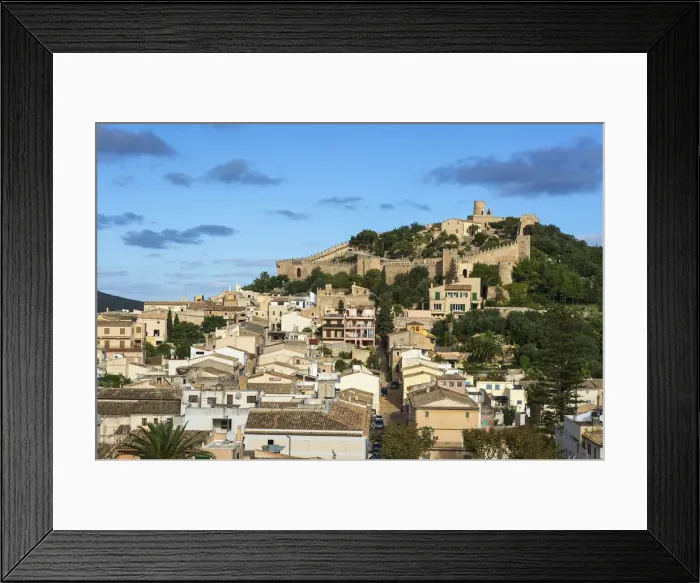 Framed Print : Castle of Capdepera, Majorca, Balearics, Spain Framed Print : Castle of Capdepera, Majorca, Balearics, Spain