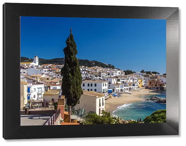 The picturesque sea village of Calella de Palafrugell, Costa Brava, Catalonia, Spain