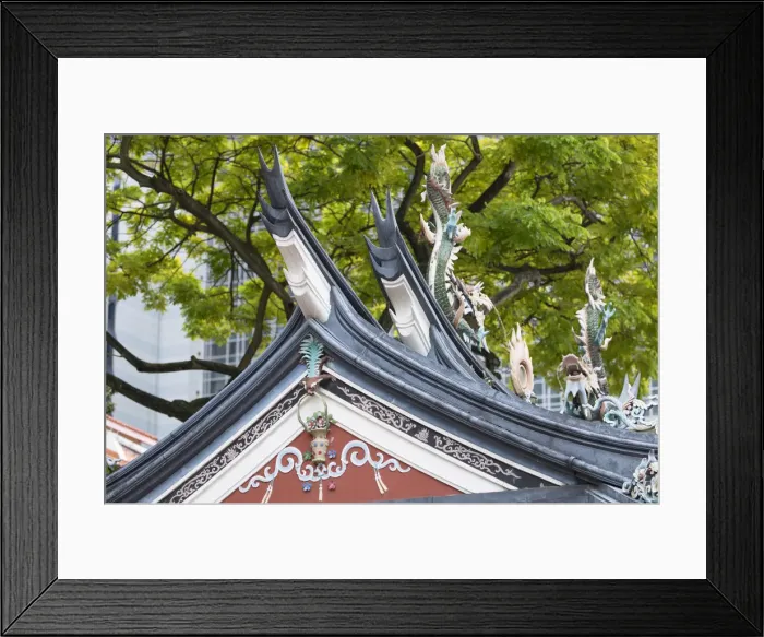 Framed Print : Thian Hock Keng Temple, Chinatown, Singapore Framed Print : Thian Hock Keng Temple, Chinatown, Singapore