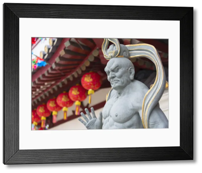 Framed Print : Statue at Buddha Tooth Relic Temple, Chinatown, Singapore Framed Print : Statue at Buddha Tooth Relic Temple, Chinatown, Singapore