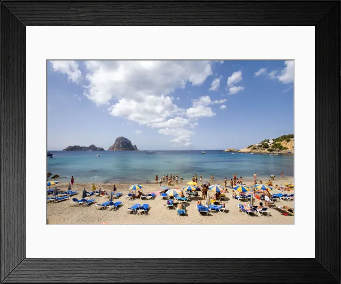 Framed Print : It Vedra, Cala d Hort, Ibiza, the Balearic Islands, Spain Framed Print : It Vedra, Cala d Hort, Ibiza, the Balearic Islands, Spain