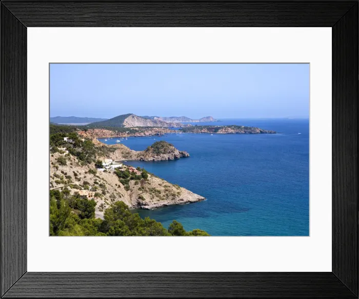 Framed Print : It Cubells, Ibiza, the Balearic Islands, Spain Framed Print : It Cubells, Ibiza, the Balearic Islands, Spain