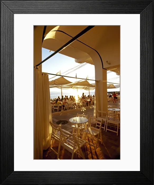Framed Print : Cafe Savannah, San Antonio, Eivissa, Ibiza, Spain Framed Print : Cafe Savannah, San Antonio, Eivissa, Ibiza, Spain