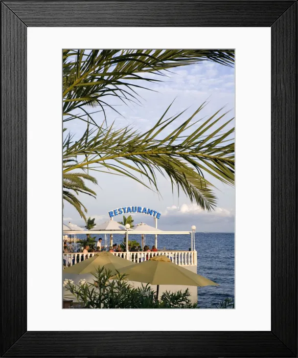 Framed Print : Ses Figueretes, Eivissa, Ibiza, the Balearic Islands, Spain Framed Print : Ses Figueretes, Eivissa, Ibiza, the Balearic Islands, Spain