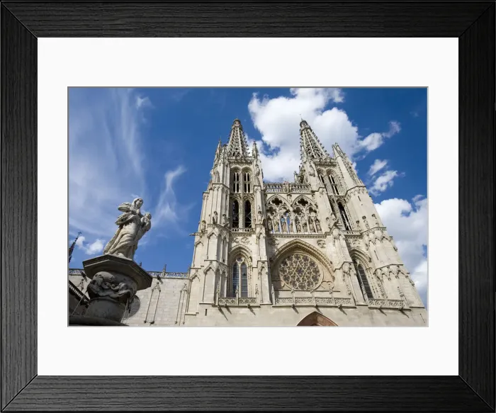 Framed Print : Cathedral Santa Maria, Road to Santiago, Burgos, Castilla y Leon, Spain Framed Print : Cathedral Santa Maria, Road to Santiago, Burgos, Castilla y Leon, Spain