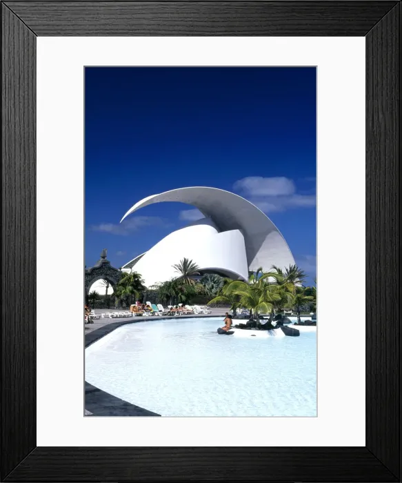 Framed Print : Parque Maritimo in Santa Cruz, Tenerife, Canary Islands, Spain Framed Print : Parque Maritimo in Santa Cruz, Tenerife, Canary Islands, Spain
