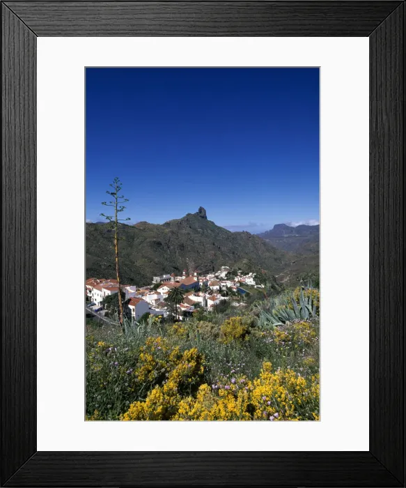 Framed Print : Tejeda, Roque Bentaiga, Gran Canaria, Canary Islands, Spain Framed Print : Tejeda, Roque Bentaiga, Gran Canaria, Canary Islands, Spain