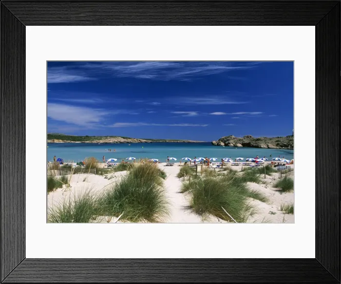 Framed Print : Arenal da'en Castell, Menorca, Balearic Islands, Spain